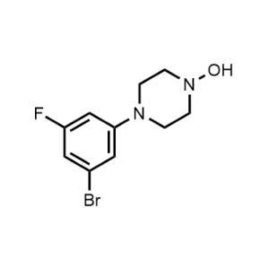 1-(3-Bromo-5-fluorophenyl)-4-hydroxypiperazine|CS-0747146