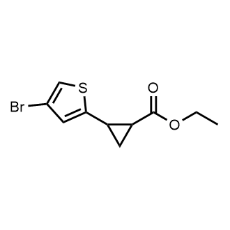 Ethyl 2-(4-bromothiophen-2-yl)cyclopropanecarboxylate|CS-0747260