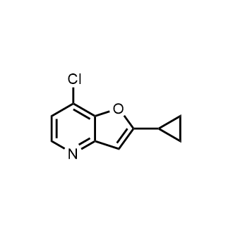 7-Chloro-2-cyclopropylfuro[3,2-b]pyridine|CS-0747324