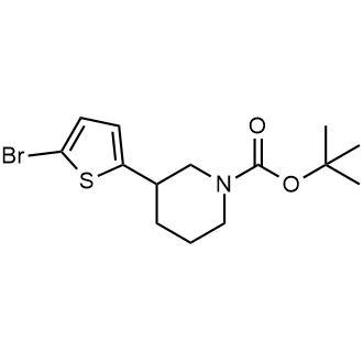 Tert-butyl 3-(5-bromothiophen-2-yl)piperidine-1-carboxylate|CS-0747424