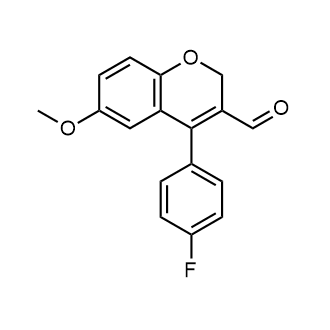 4-(4-Fluorophenyl)-6-methoxy-2H-chromene-3-carbaldehyde|CS-0747440