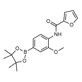N-[2-Methoxy-4-(4,4,5,5-tetramethyl-1,3,2-dioxaborolan-2-yl)phenyl]furan-2-carboxamide|CS-0747471