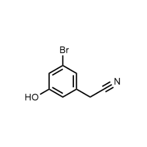 2-(3-Bromo-5-hydroxyphenyl)acetonitrile|CS-0747508