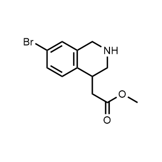 Methyl 2-(7-bromo-1,2,3,4-tetrahydroisoquinolin-4-yl)acetate|CS-0747733
