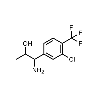 1-Amino-1-[3-chloro-4-(trifluoromethyl)phenyl]propan-2-ol|CS-0748213