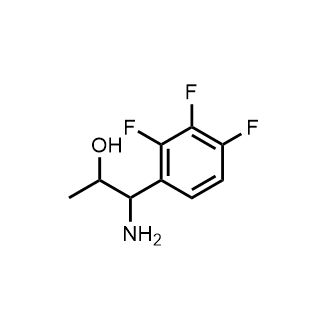1-Amino-1-(2,3,4-trifluorophenyl)propan-2-ol|CS-0748322