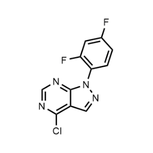 4-Chloro-1-(2,4-difluorophenyl)-1h-pyrazolo[3,4-d]pyrimidine|CS-0748427