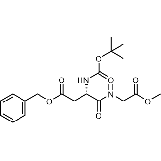 (S)-Benzyl 3-((tert-butoxycarbonyl)amino)-4-((2-methoxy-2-oxoethyl)amino)-4-oxobutanoate|CS-0748529