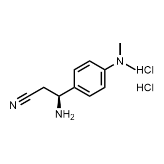 (3S)-3-Amino-3-[4-(dimethylamino)phenyl]propanenitrile dihydrochloride|CS-0748542