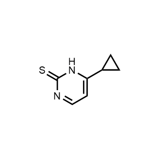 6-Cyclopropyl-1,2-dihydropyrimidine-2-thione|CS-0748725