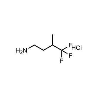 4,4,4-Trifluoro-3-methylbutan-1-amine hcl|CS-0748751