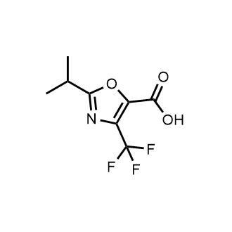 2-Isopropyl-4-(trifluoromethyl)oxazole-5-carboxylic acid|CS-0748772