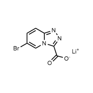 Lithium 6-bromo-[1,2,4]triazolo[4,3-a]pyridine-3-carboxylate|CS-0748808