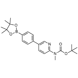 Tert-butyl N-methyl-N-[5-[4-(4,4,5,5-tetramethyl-1,3,2-dioxaborolan-2-yl)phenyl]pyridin-2-yl]carbamate|CS-0748977