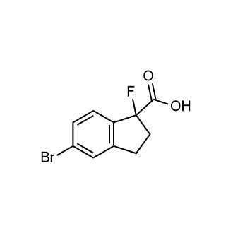 5-Bromo-1-fluoro-2,3-dihydro-1h-indene-1-carboxylic acid|CS-0749015