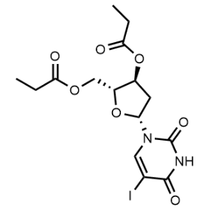 [(2R,3S,5R)-5-(5-Iodo-2,4-dioxopyrimidin-1-yl)-3-propanoyloxyoxolan-2-yl]methyl propanoate|CS-0749086