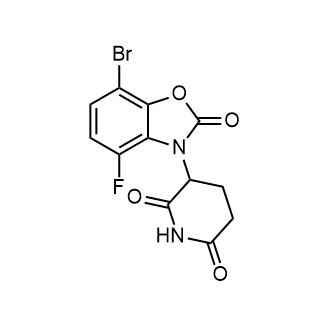 3-(7-Bromo-4-fluoro-2-oxo-1,3-benzoxazol-3-yl)piperidine-2,6-dione|CS-0749232
