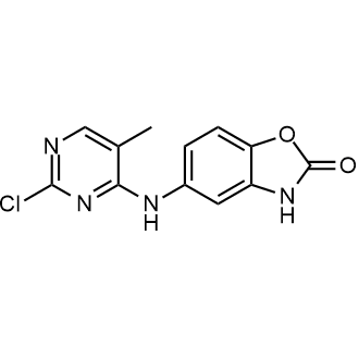 5-[(2-Chloro-5-methylpyrimidin-4-yl)amino]-3H-1,3-benzoxazol-2-one|CS-0749270
