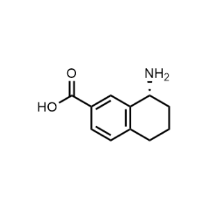 (R)-8-Amino-5,6,7,8-tetrahydronaphthalene-2-carboxylic acid|CS-0749405