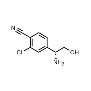 (R)-4-(1-Amino-2-hydroxyethyl)-2-chlorobenzonitrile|CS-0749419