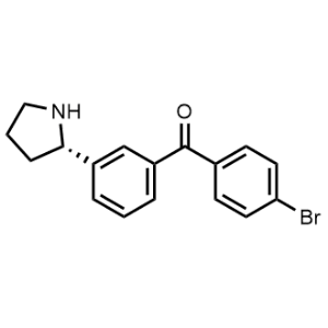 (S)-(4-Bromophenyl)(3-(pyrrolidin-2-yl)phenyl)methanone|CS-0749475