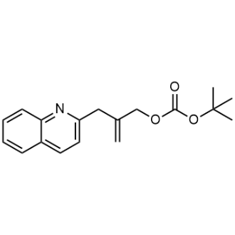 Tert-butyl (2-(quinolin-2-ylmethyl)allyl) carbonate|CS-0749581