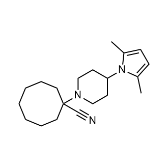 1-[4-(2,5-Dimethylpyrrol-1-yl)piperidin-1-yl]cyclooctane-1-carbonitrile|CS-0749633