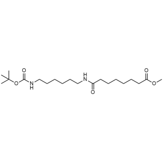 Methyl 8-((6-((tert-butoxycarbonyl)amino)hexyl)amino)-8-oxooctanoate|CS-0749637
