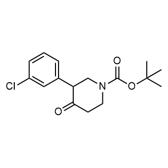 Tert-butyl 3-(3-chlorophenyl)-4-oxopiperidine-1-carboxylate|CS-0749647