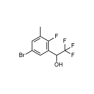 1-(5-Bromo-2-fluoro-3-methylphenyl)-2,2,2-trifluoroethanol|CS-0749808
