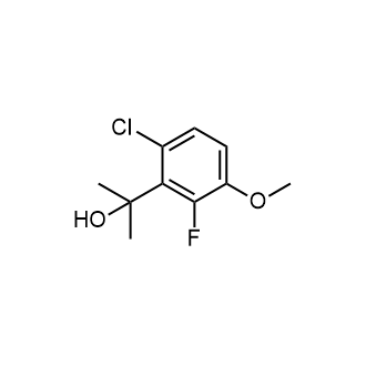2-(6-Chloro-2-fluoro-3-methoxyphenyl)propan-2-ol|CS-0749817