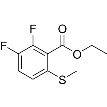 Ethyl 2,3-difluoro-6-(methylthio)benzoate|CS-0749989