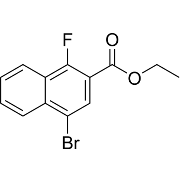 Ethyl 4-bromo-1-fluoro-2-naphthoate|CS-0750000