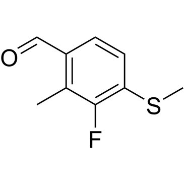 3-Fluoro-2-methyl-4-(methylthio)benzaldehyde|CS-0750033