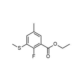 Ethyl 2-fluoro-5-methyl-3-(methylthio)benzoate|CS-0750167