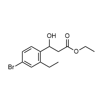 Ethyl 3-(4-bromo-2-ethylphenyl)-3-hydroxypropanoate|CS-0750240