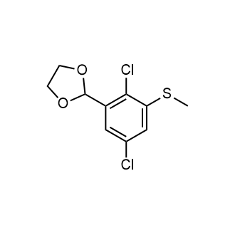 2-(2,5-Dichloro-3-(methylthio)phenyl)-1,3-dioxolane|CS-0750245