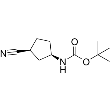 Tert-butyl ((1R,3S)-3-cyanocyclopentyl)carbamate|CS-0750305