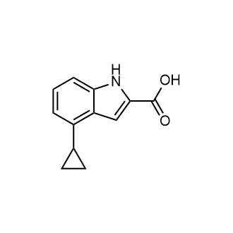 4-Cyclopropyl-1h-indole-2-carboxylic acid|CS-0750330