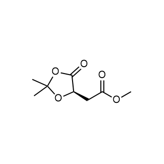 Methyl 2-[(4R)-2,2-dimethyl-5-oxo-1,3-dioxolan-4-yl]acetate|CS-0750359