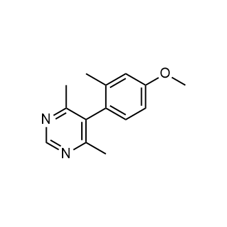 5-(4-Methoxy-2-methylphenyl)-4,6-dimethylpyrimidine|CS-0750559