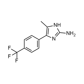 5-Methyl-4-[4-(trifluoromethyl)phenyl]-1H-imidazol-2-amine|CS-0750686