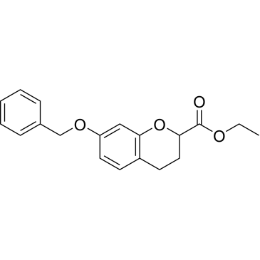 Ethyl 7-(benzyloxy)-3,4-dihydro-2h-1-benzopyran-2-carboxylate|CS-0750791