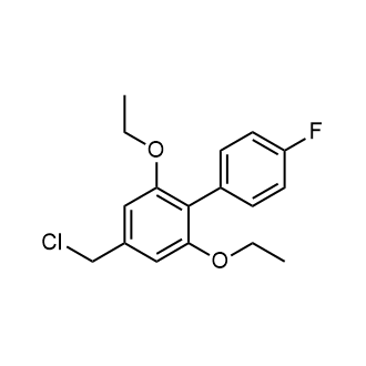 4-(Chloromethyl)-2,6-diethoxy-4'-fluoro-1,1'-biphenyl|CS-0750792