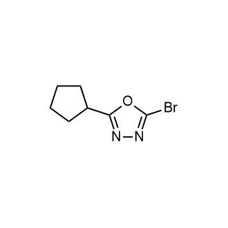 2-Bromo-5-cyclopentyl-1,3,4-oxadiazole|CS-0750999
