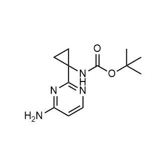 Tert-butyl (1-(4-aminopyrimidin-2-yl)cyclopropyl)carbamate|CS-0751272