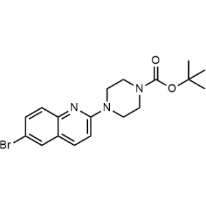 Tert-butyl 4-(6-bromoquinolin-2-yl)piperazine-1-carboxylate|CS-0751334