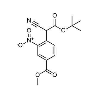 Methyl 4-(2-(tert-butoxy)-1-cyano-2-oxoethyl)-3-nitrobenzoate|CS-0751367