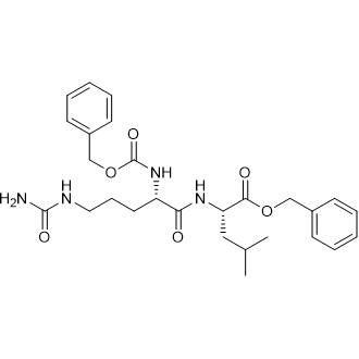 (S)-Benzyl 2-((S)-2-(((benzyloxy)carbonyl)amino)-5-ureidopentanamido)-4-methylpentanoate|CS-0751452