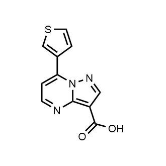 7-(Thiophen-3-yl)pyrazolo[1,5-a]pyrimidine-3-carboxylic acid|CS-0751459